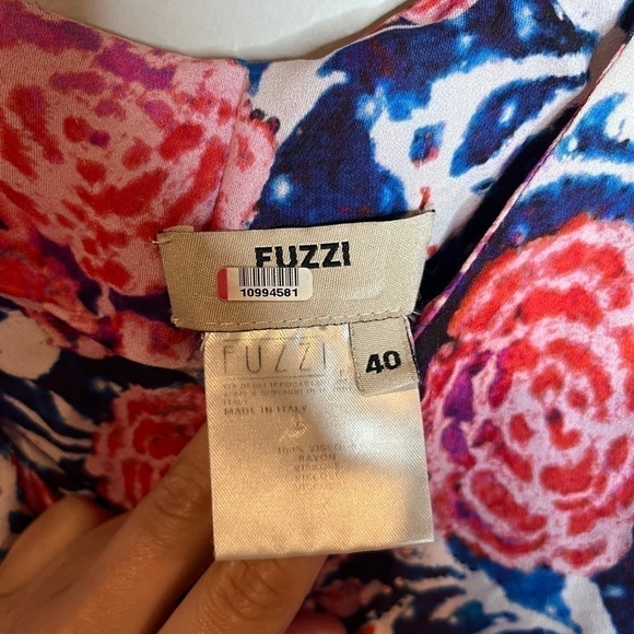 FUZZI by Jean Paul Gaultier floral midi dress - Picture 2 of 4